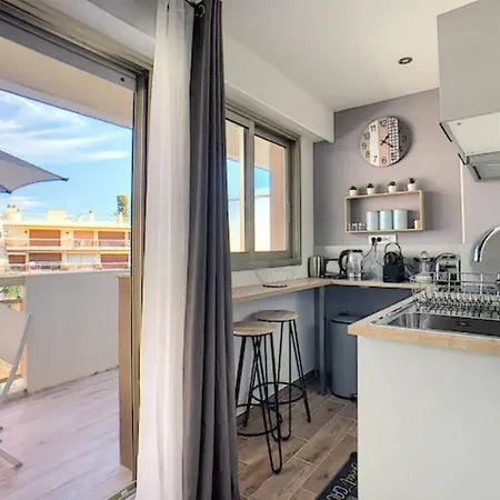 شقة Juan Les Pins Centre - Neuf Avec Terrasse - 3 Mins Des Plages - Jazz